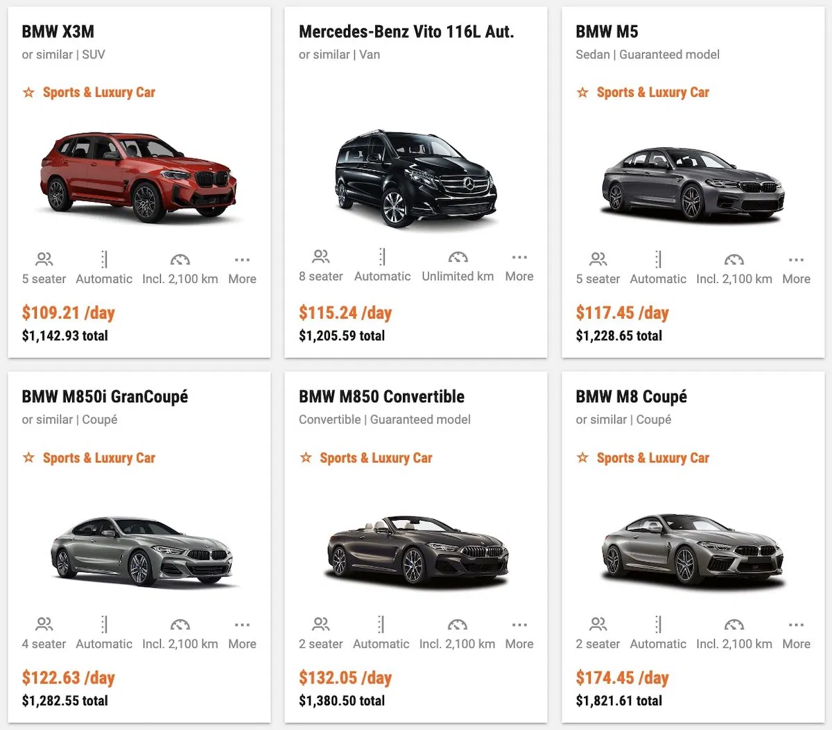 Autovermietung Deutschland